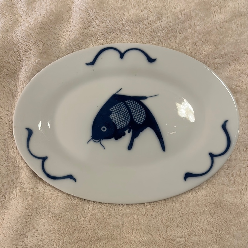 9x12 Koi serving platter from Misty Rose